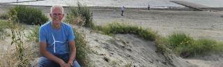 Collega jelle op strand